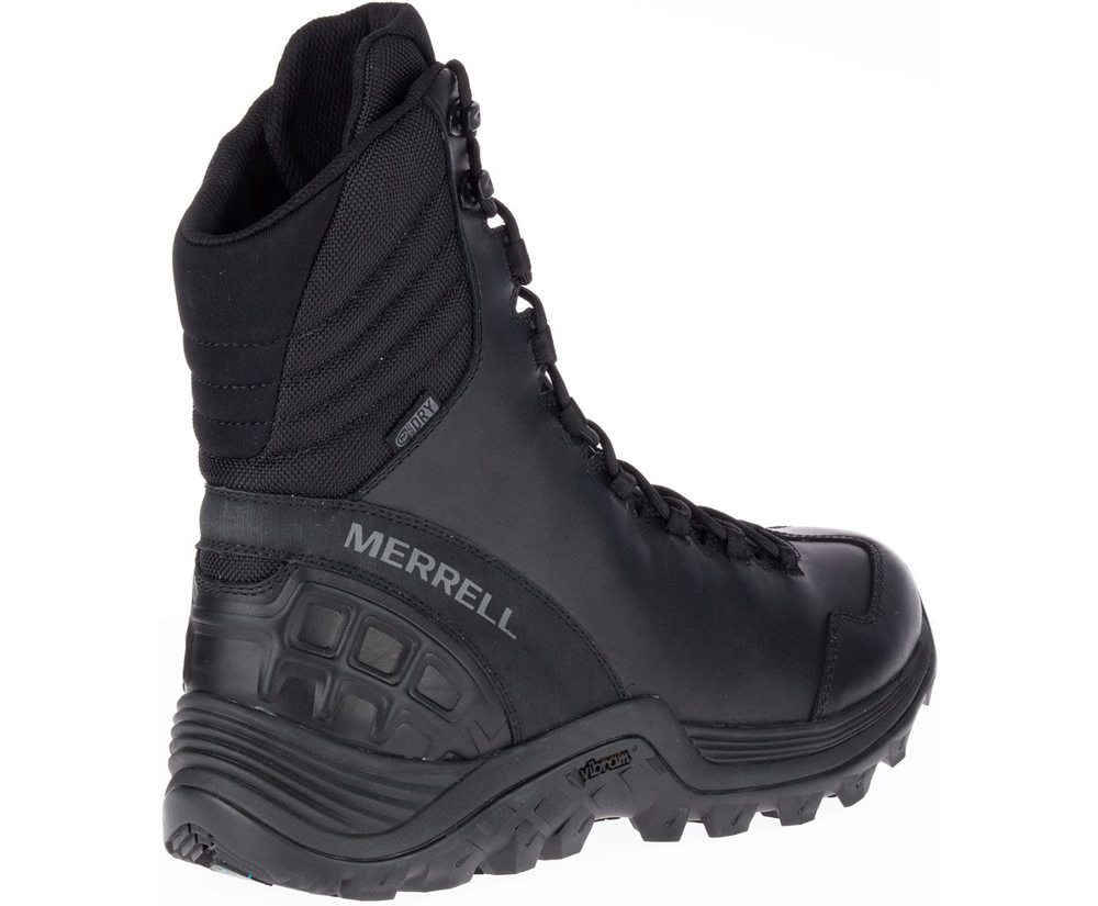 Kozaki Merrell Damskie Czarne - Thermo Rogue Tactical Waterproof Ice+ - 956180-COH